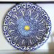Hand-Painted Bathroom & Kitchen Blue Sink
