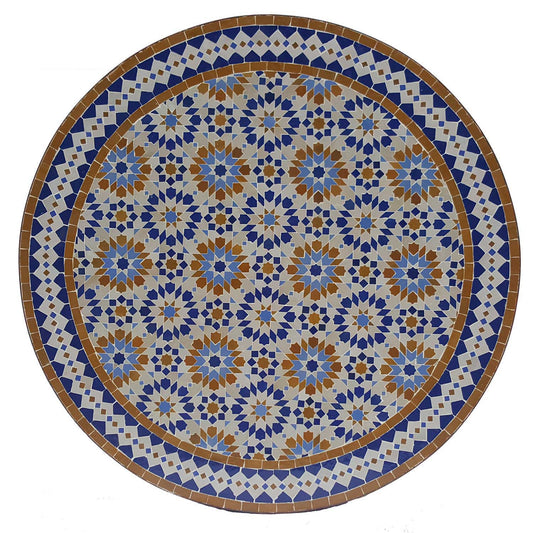 Mosaic Table D120 Ankabut Brown