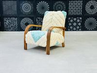 Chic moroccan walnut wood