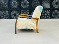 Chic moroccan walnut wood