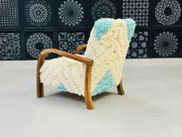 Chic moroccan walnut wood
