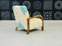 Chic moroccan walnut wood