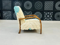 Chic moroccan walnut wood