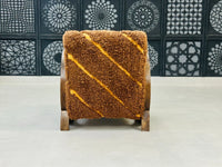 Chic moroccan walnut wood