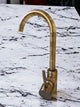 Versatile single-hole unlacquered Brass faucet #04