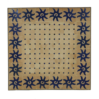 compare product Mosaic Table 60x60 Blue Sun
