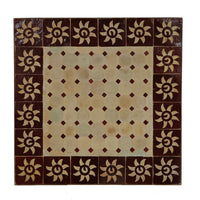 Mosaic table 60x60 Bordeaux-Sun