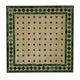 Mosaic Table 45x45 Green-Rhombus
