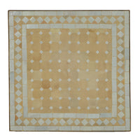 Mosaic Table 45x45 White-Rhombus