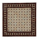 Mosaic table 45x45 Bordeaux diamond