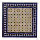 Mosaic Table 45x45 Blue-Rhombus