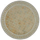 Mosaic Table D100 White/Diamond