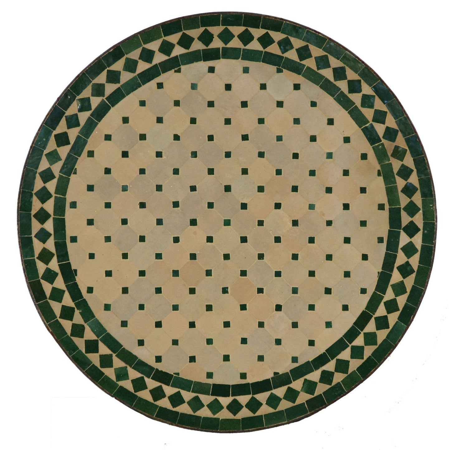 Mosaic Table D100 Green/Diamond