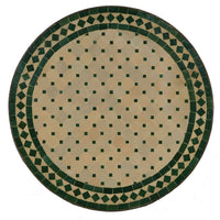 Mosaic Table D100 Green/Diamond