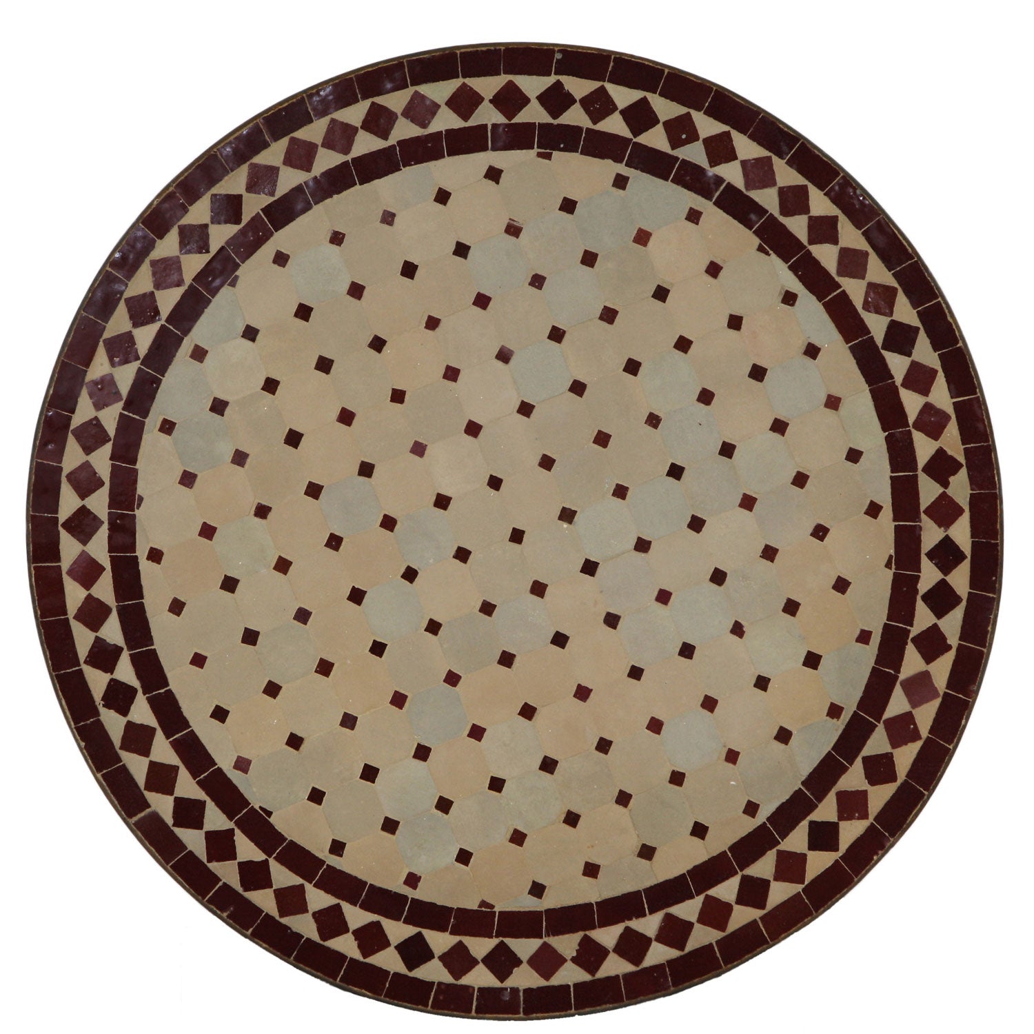 mosaic round tables