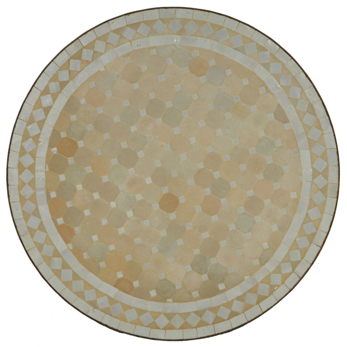 Mosaic Table D60 White/Diamond