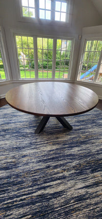 72" Spider Round Dining Table
