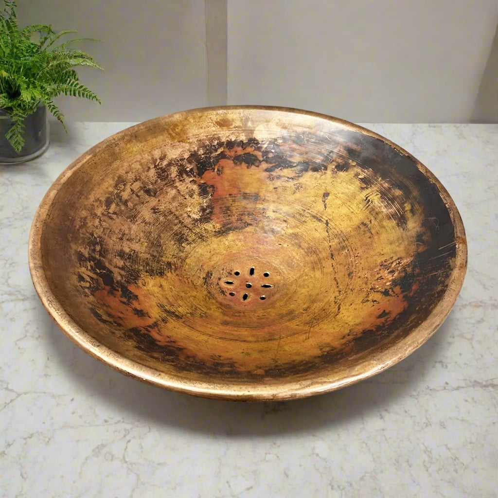 Rustic Copper Vessel Sink