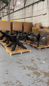 72" Spider Round Dining Table