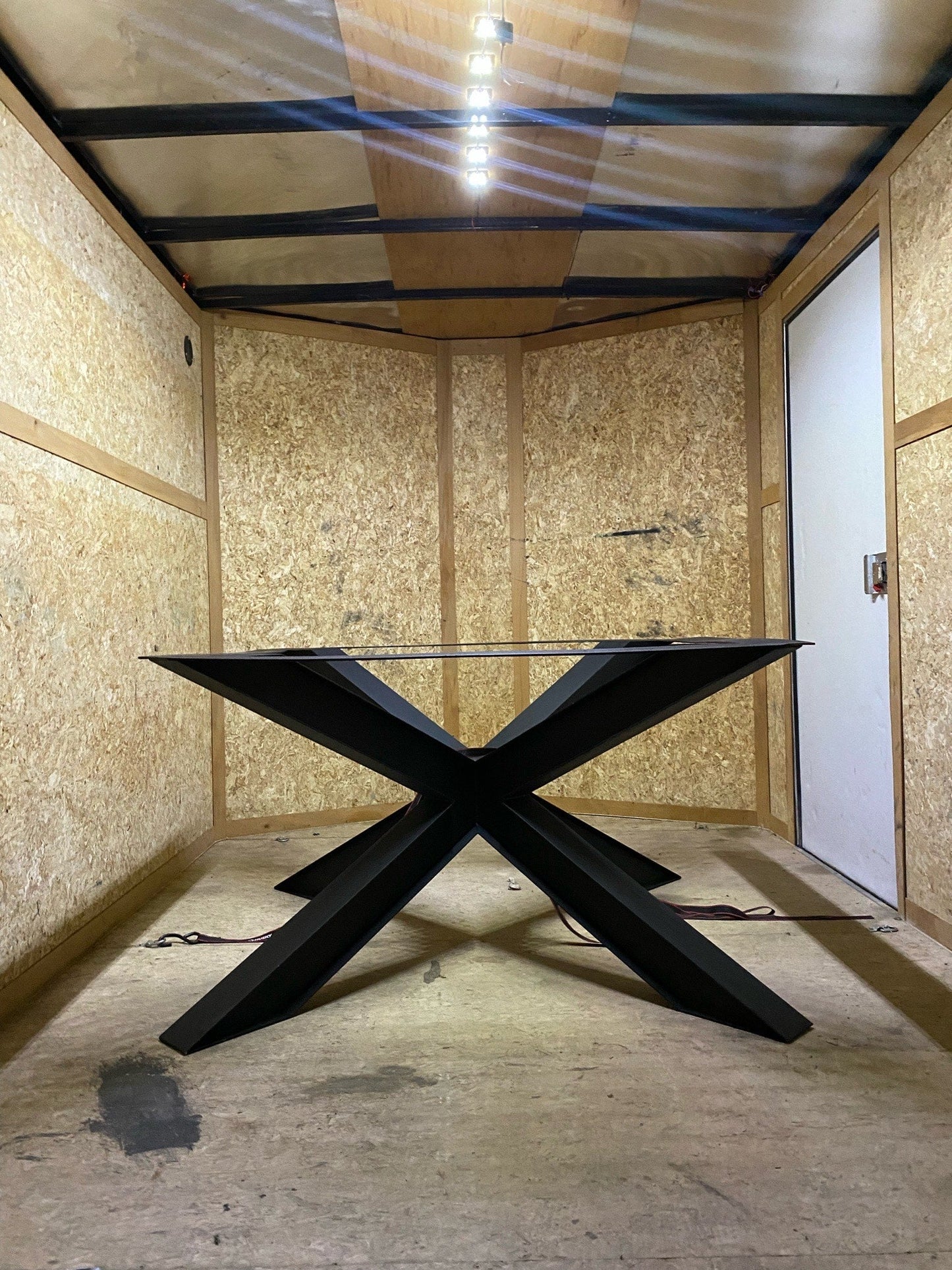 72” Spider Square Dining Table