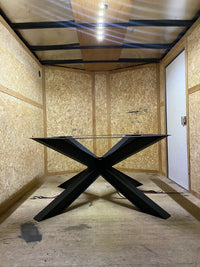 72” Spider Square Dining Table