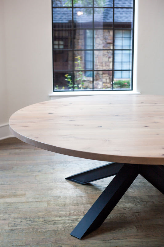 72" Spider Round Dining Table