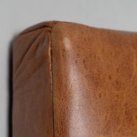 Stitched Leather Headboard - Custom Made