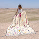 Tapis motif berbere Azilal coloré, 100% laine