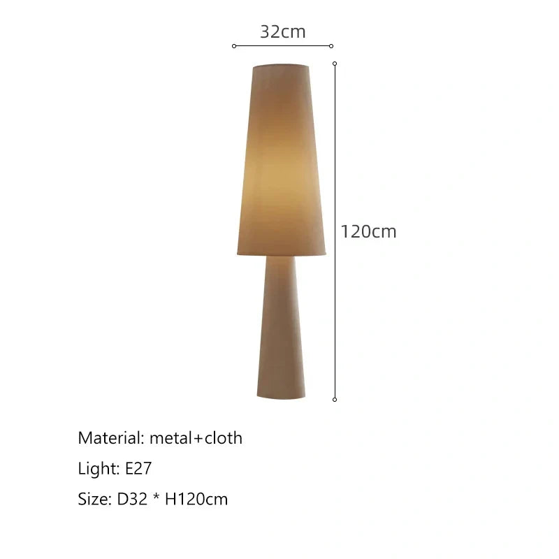 wabi sabi floor corner lamp